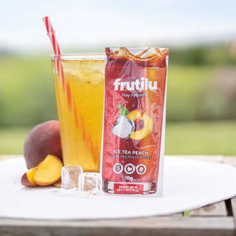 Instantgetränk Eistee Pfirsich 10g – Bild 3