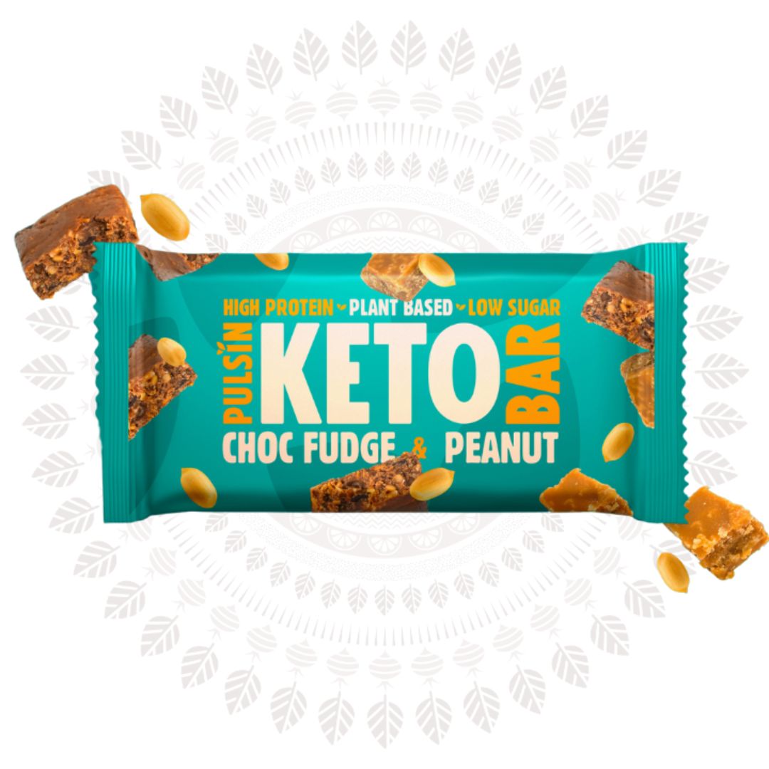 Pulsin KETO bar čoko krema & kikiriki, 50g