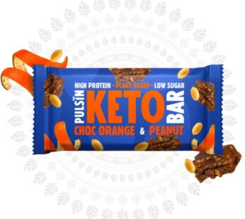 Pulsin KETO bar pomaranča/čoko/arašidi, 50g