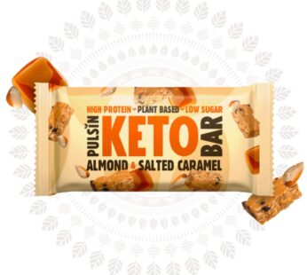 Pulsin KETO bar mandelj/slana karamela 50g