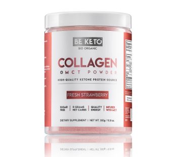 BeKETO kolagen jagoda + MCT 300g