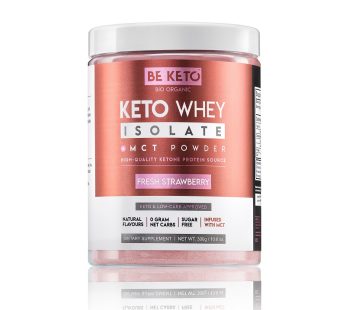 BEKETO whey izolat jagoda + MCT 300g