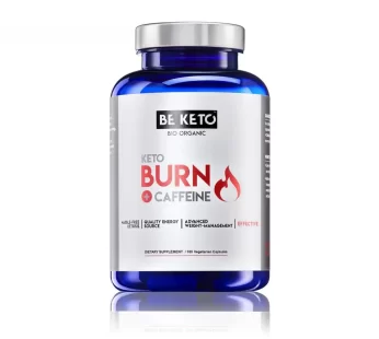BeKETO BURN+kofein, fat burner 180 kapsul
