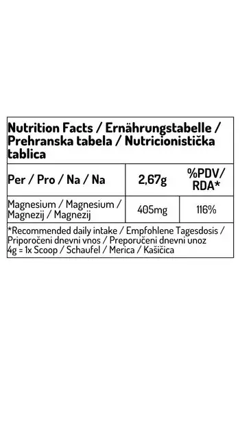 Magnezij v prahu 220 g - slika 2