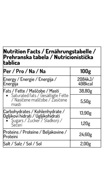 KETO krekeri organski, 250g - Slika 2