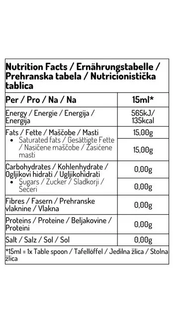 MCT oil C8 500ml - Image 2