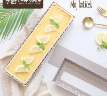 Pravokotni pekač za pito s snemljivim dnom