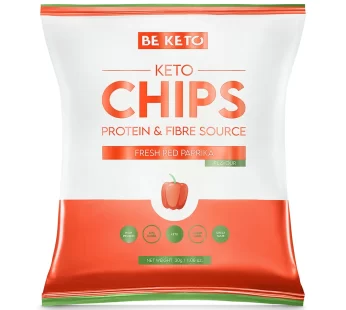 BeKeto čips rdeča paprika 30g