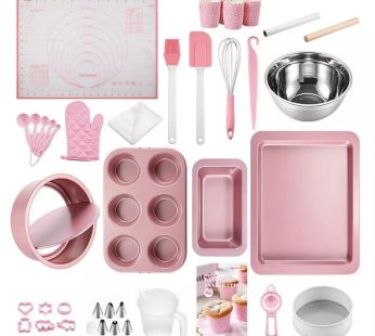 25 delni set za peko PinkChef