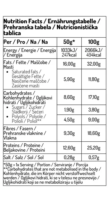 Pulsin KETO bar čoko krema & kikiriki, 50g - Slika 3