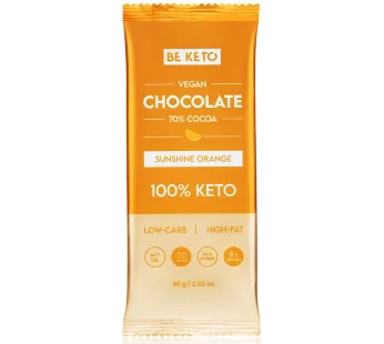 KETO čokolada sončna pomaranča + MCT 80g