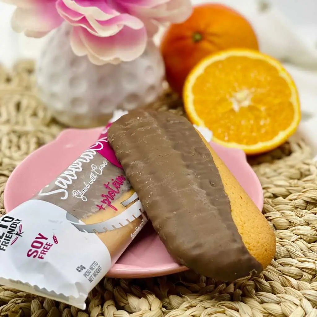 SavordOK glaziran piškot pomaranča 43g - slika 2