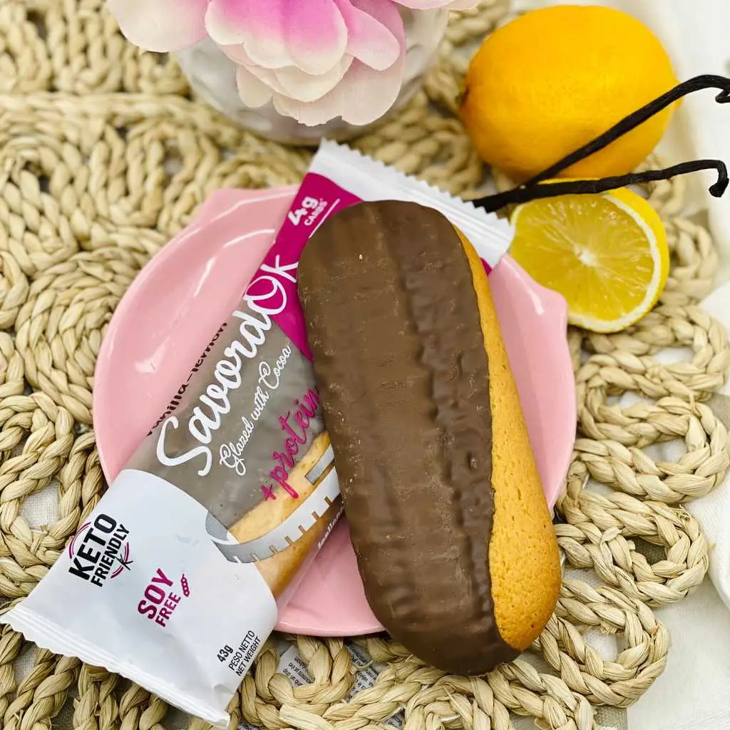 SavordOK glaziran piškot vanilija/limona 43g - slika 2