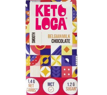 Keto Loca belgijska mlečna čokolada 100g