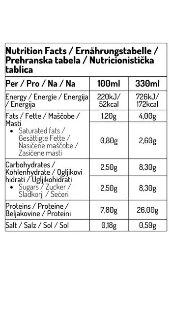 Proteinski napitek vanilija 330ml - slika 4