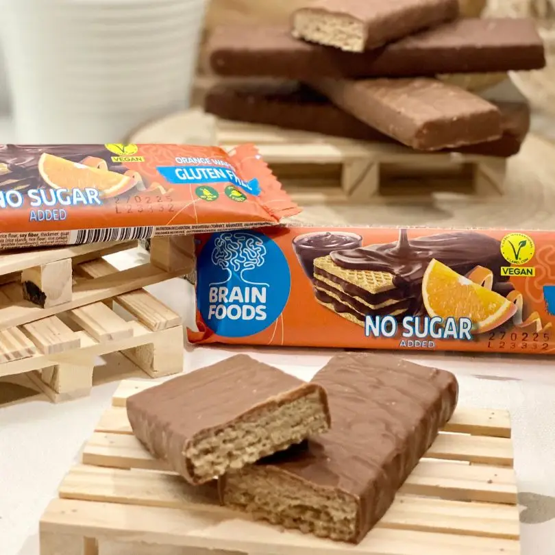 Vafelj naranča-čokolada 40g - Slika 2