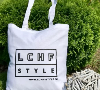 Nakup. torba LCHF Style bela