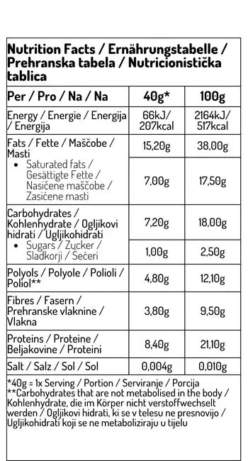 Proteinski vafelj karamela 40g - slika 4