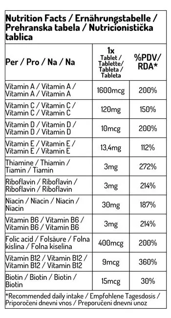 One a day multivitamin in mineral 100 tablet - slika 2