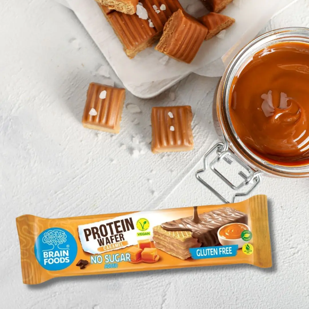 Proteinski vafelj karamela 40g - slika 3