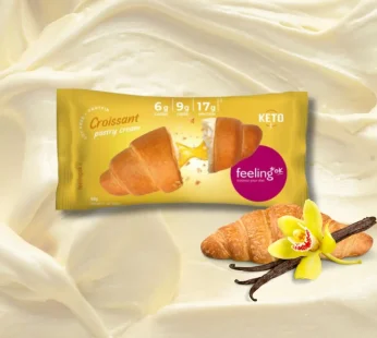 Kroasan s kremom od vanilije 65g