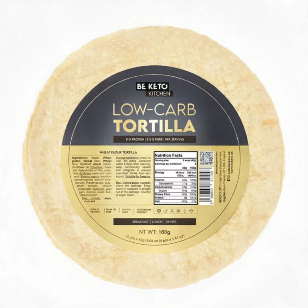 BeKETO Tortilje 4x40g