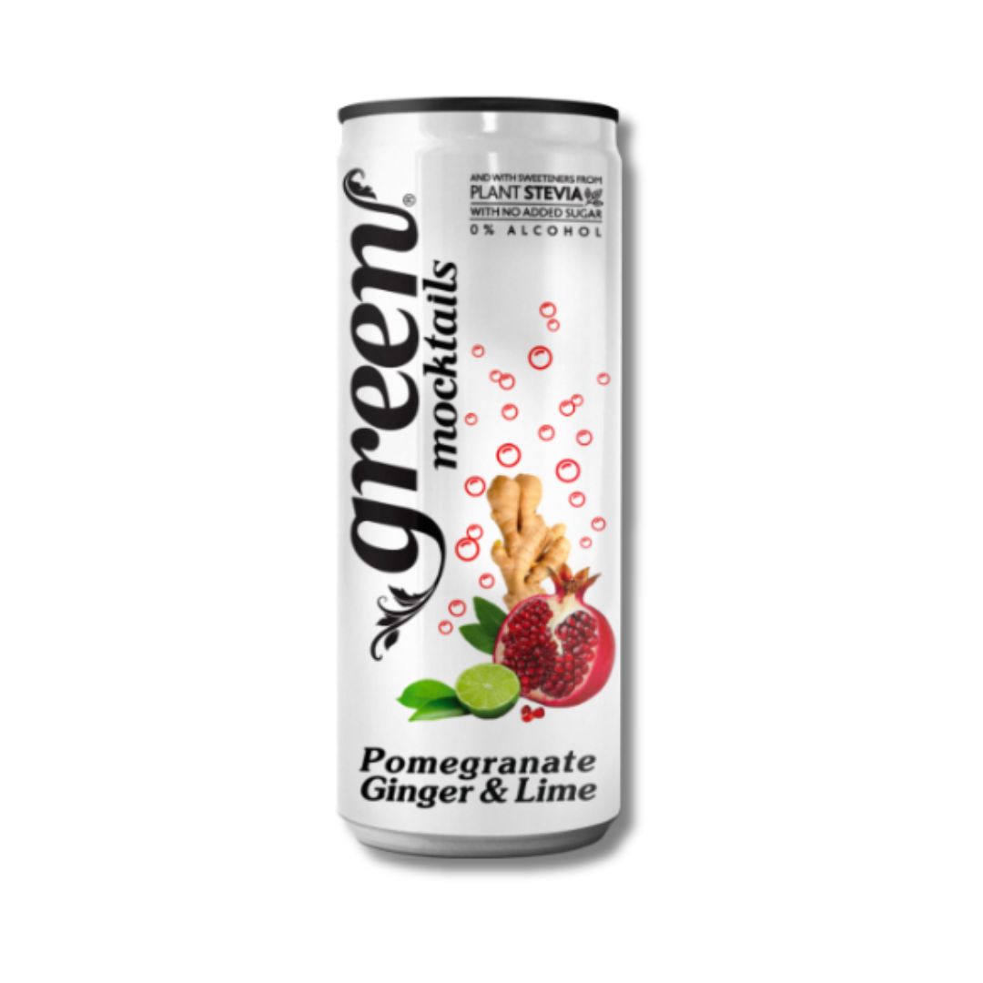 Green Mocktail Granatno jabolko/ingver/limeta 330ml