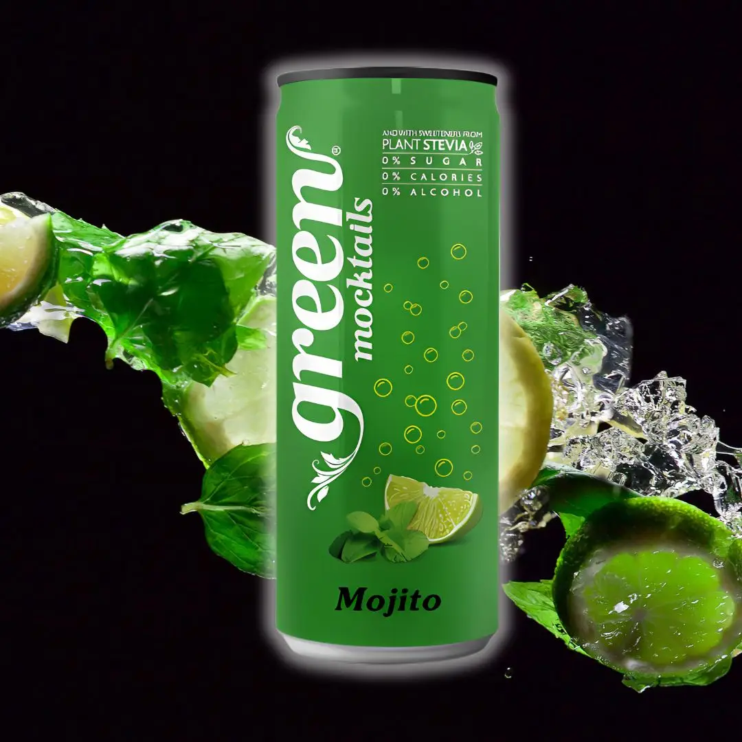 Green Mocktail Mojito 330ml - slika 2
