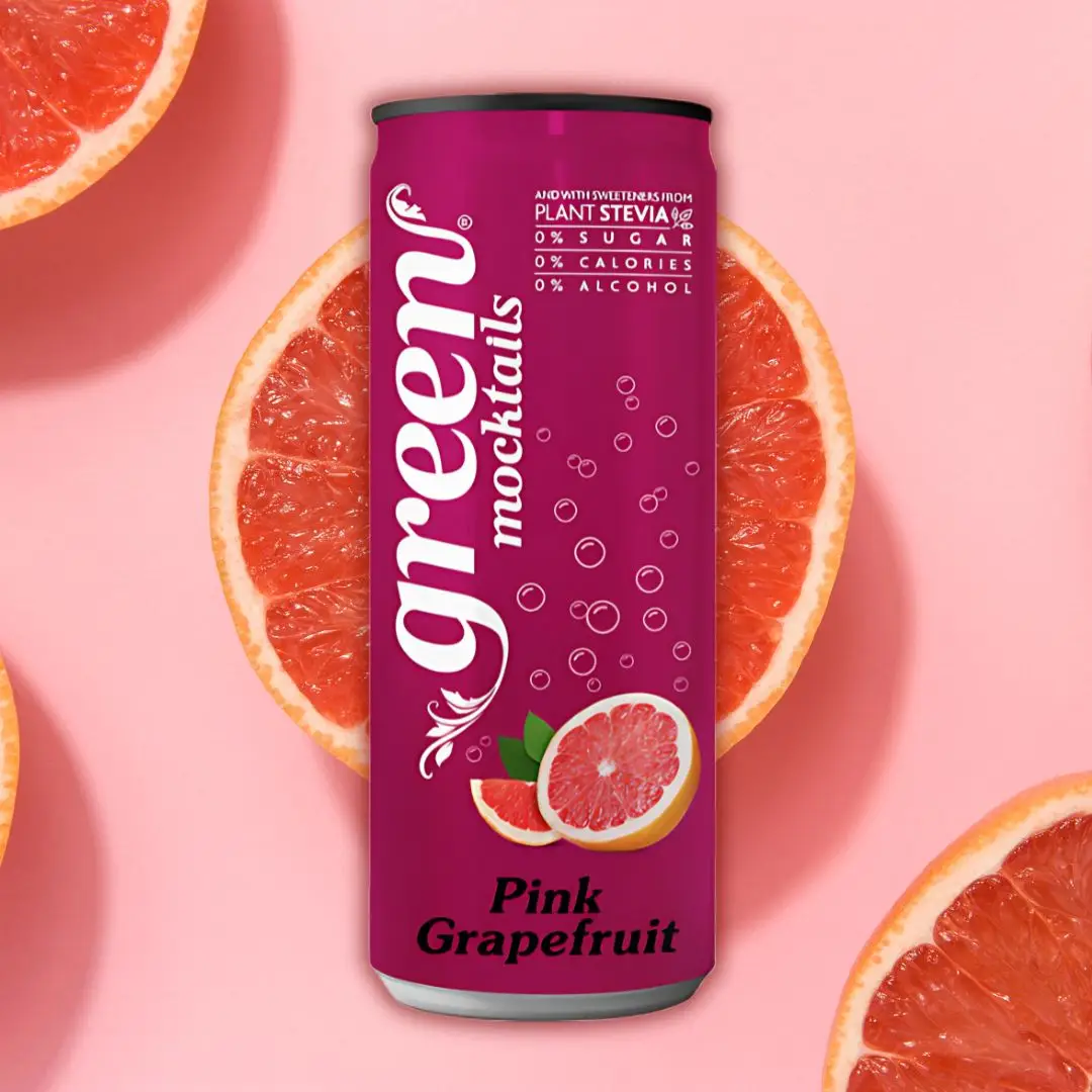 Green Mocktail Pink Grapefruit 330ml – Bild 3