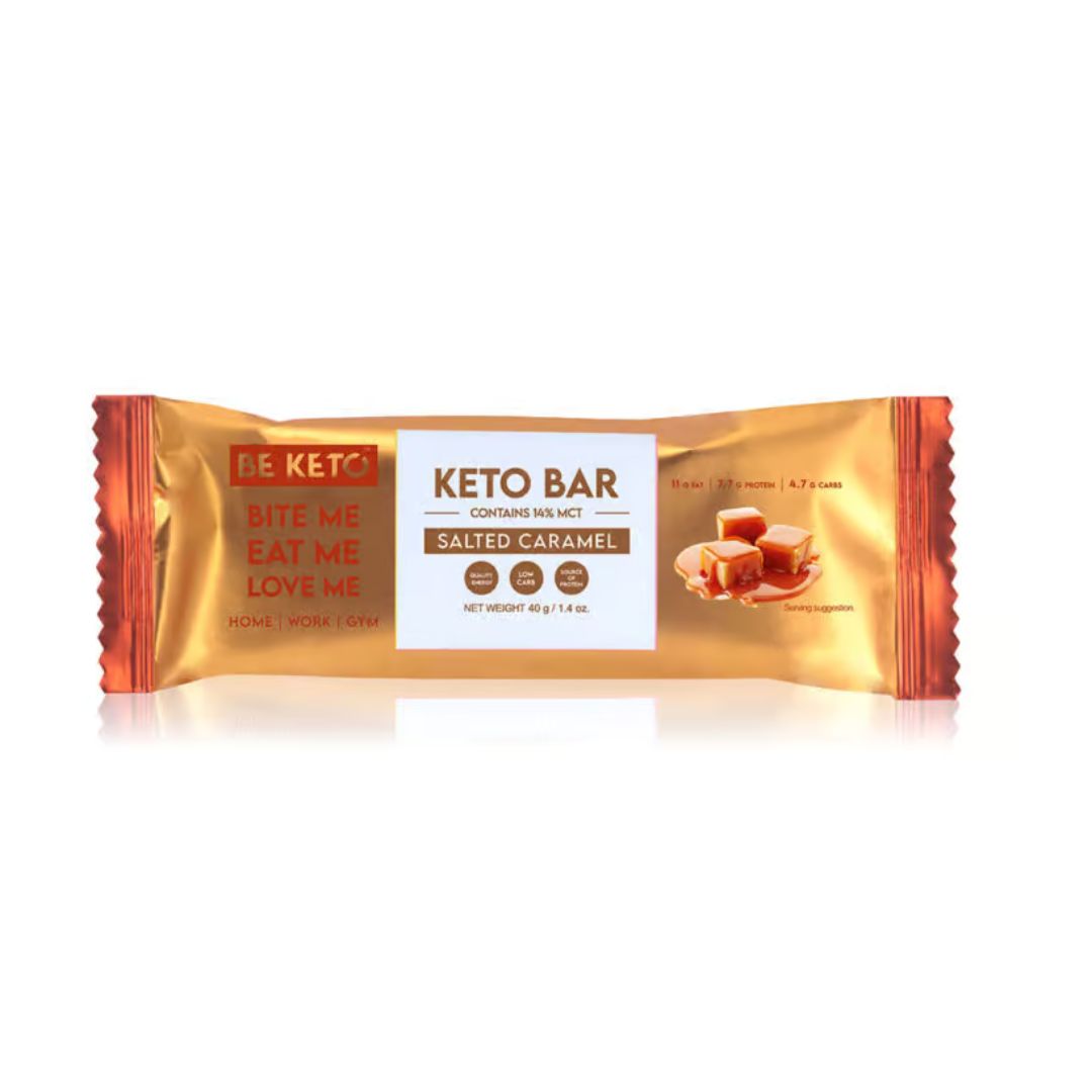 BeKETO Bar Salted Caramel 40g