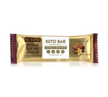 BeKETO bar vanilija/brownie 40g