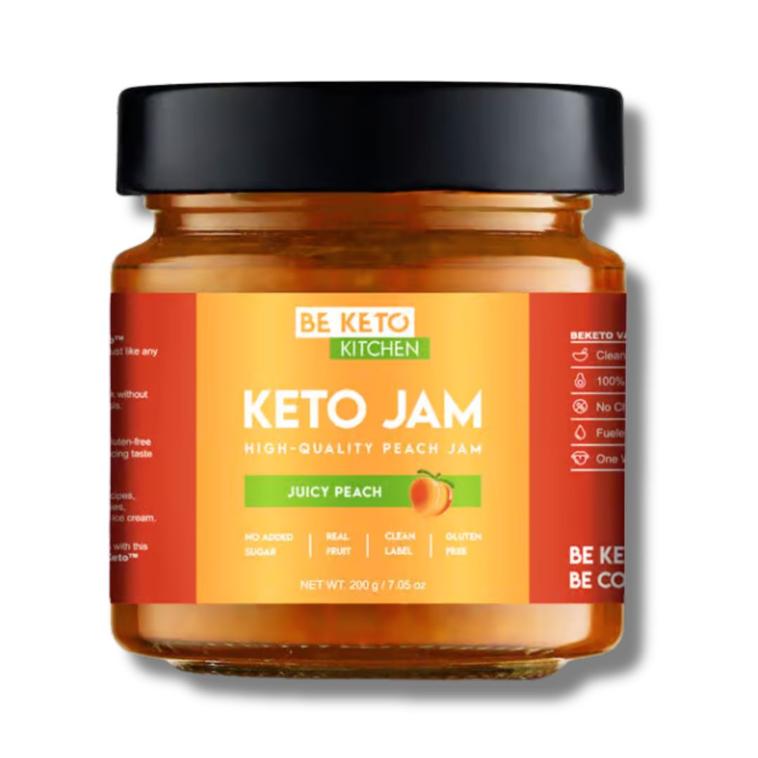 BeKETO Fruchtaufstrich Pfirsich 200g