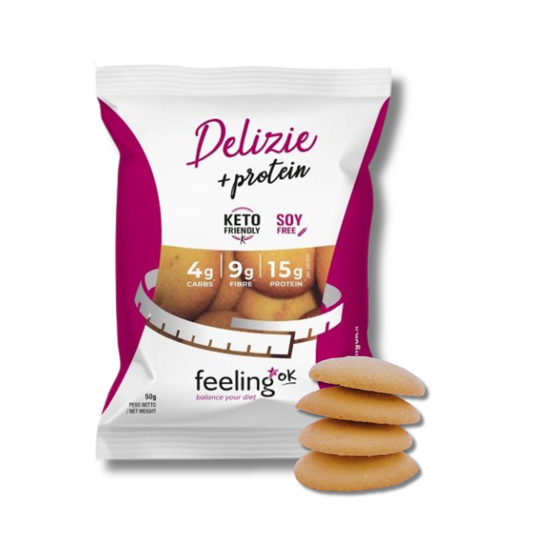 Delizie vanilija/limun keksi 50g