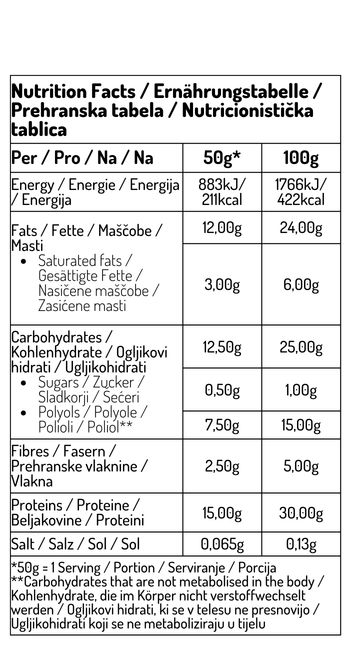 Delizie vanilija/limun keksi 50g - Slika 3