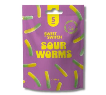 Gumijasti bonboni Sour Worms 100g